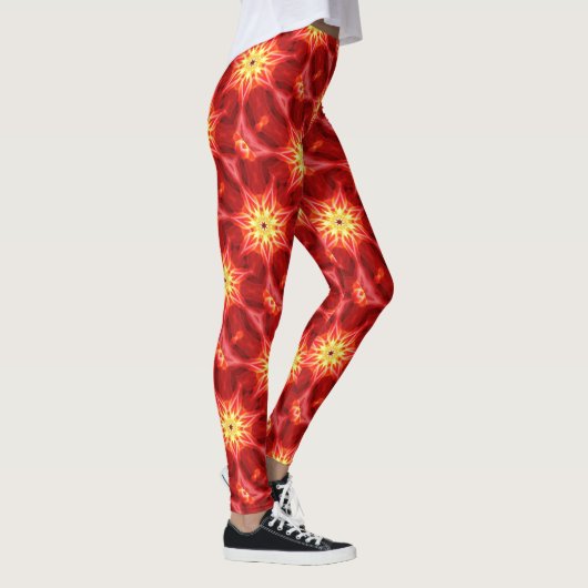 gele zonnerood leggings (Rechts)