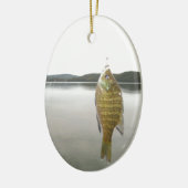 Gele zonnevis bij het Arrowimeer Keramisch Ornament (Links)