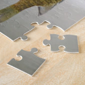 Gele zonnevis bij het Arrowimeer Legpuzzel (Zijkant)