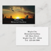 Gele Zonnevrije Visitekaartjes (Voorkant / Achterkant)