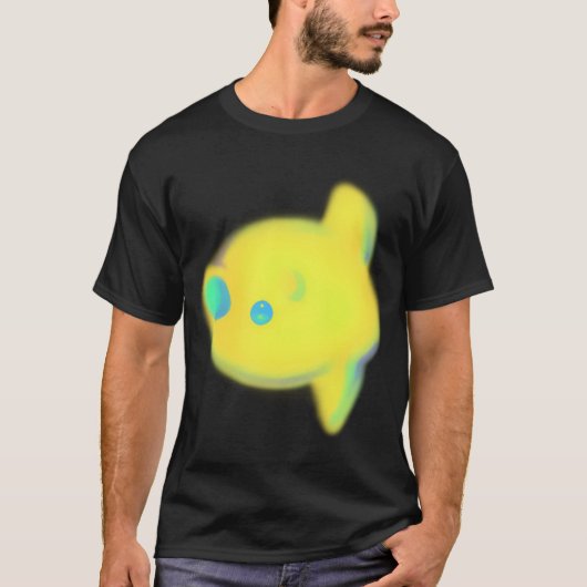 Gele Zonvis T-shirt (Voorkant)
