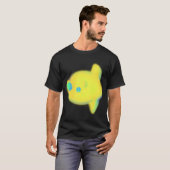 Gele Zonvis T-shirt (Voorkant volledig)