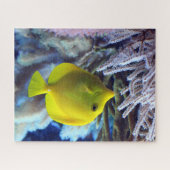 Gele zoutwater Tang Fish Legpuzzel (Horizontaal)