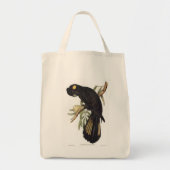 Gele zwarte kaketoe van Gould Tote Bag (Voorkant)