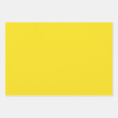 Gele zwarte rand inpakpapier vel (Voorkant 2)