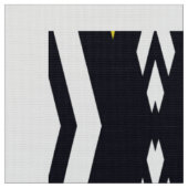 Gele zwarte witte etnicus stof (Close Up)