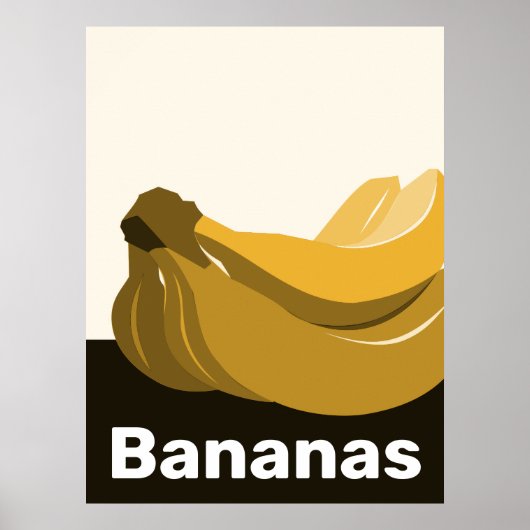 Gele, Zwarte, Witte Keukenmuur Decoratie - Poster (Voorkant)