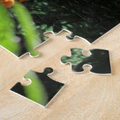 gele zwavel plank paddestoel mycelium legpuzzel (Zijkant)