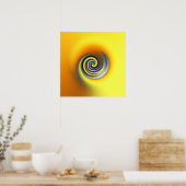 gele zwijn poster (Keuken)