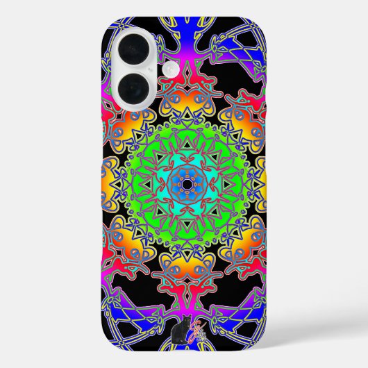 Gelebrate spectra glyph Case-Mate iPhone case (Achterkant)