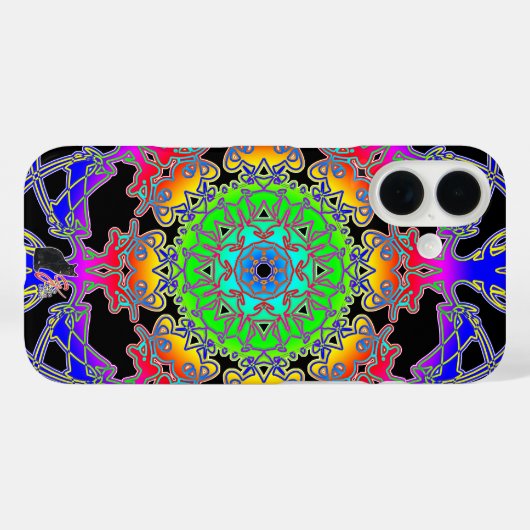 Gelebrate spectra glyph Case-Mate iPhone case (Achterkant (horizontaal))