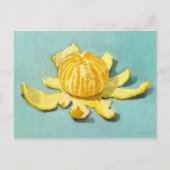 Gelede clementine stillevens briefkaart (Voorkant)