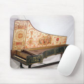 Gelede en geschilderde harpsichord muismat (Met muis)