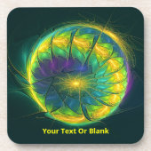 Geleed plasma bier onderzetter (Voorkant)