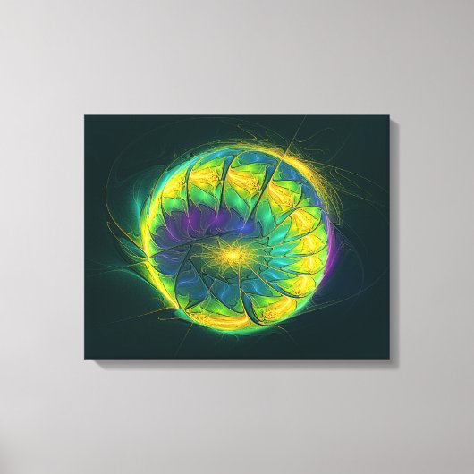 Geleed plasma canvas afdruk (Voorkant)