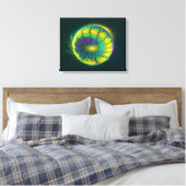 Geleed plasma canvas afdruk (Insitu (Slaapkamer))