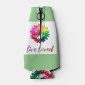 Geleefd geliefd - fles koeler (Achterkant)