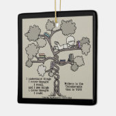 Geleerde lessen keramisch ornament (Links)