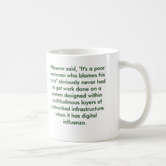 Geleerde lessen koffiemok