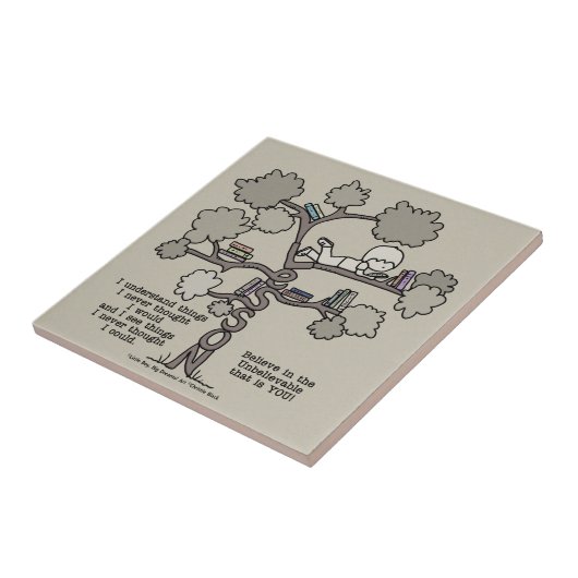 Geleerde lessen tegeltje (Zijkant)