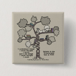 Geleerde lessen vierkante button 5,1 cm