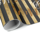 gelegenheid de heer mrs gepersonaliseerde initiale cadeaupapier (Rol Hoek)