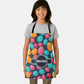 Gelei ballen Mozaïek Kleurrijk Gepersonaliseerd Pa Schort (Insitu)