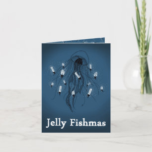 Gelei Fishmas (Vrolijke Kerstmis) Kaart