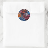 Gelei Snoep Pret Ronde Sticker (Tas)