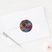 Gelei Snoep Pret Ronde Sticker (Envelop)