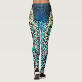 Gelei Vis Abstracte leggings (Achterkant)