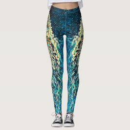 Gelei Vis Abstracte leggings