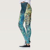 Gelei Vis Abstracte leggings (Links)
