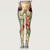 Gelei vis ontworpen leggings (Voorkant)