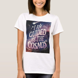 Geleid door de kosmos t-shirt