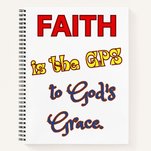 Geleid door Faith Notitieboek (Voorkant)