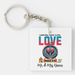 Geleid door Geest, Geleid door LIEFDE- Romeinen 12 Sleutelhanger