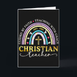 Geleid Door Geloof Jezus Bijbel Zondagsschool Chri Kaart<br><div class="desc">Geleid Door Geloof Jezus Bijbel Zondagsschool Christelijke Leraar</div>