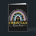 Geleid Door Geloof Jezus Bijbel Zondagsschool Chri Kaart<br><div class="desc">Geleid Door Geloof Jezus Bijbel Zondagsschool Christelijke Leraar</div>