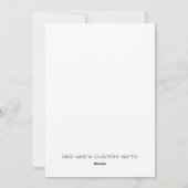 Geleid door glorie feestdagenkaart (Achterkant)