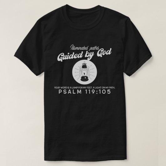 Geleid door God T-shirt (Design voorkant)
