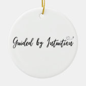 Geleid door Intuition Christmas Tree Ornament (Voorkant)