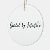 Geleid door Intuition Christmas Tree Ornament (Links)