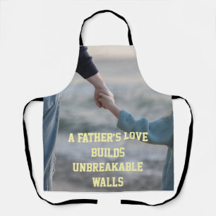 "Geleid door liefde" Schort