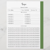 Geleid Ontvang pagina's Groen in letterformaat Fil (Achterkant)