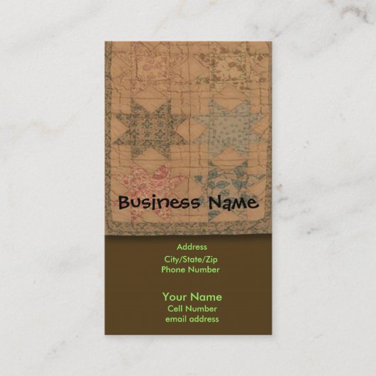 Geleid Visitekaartje (Voorkant)