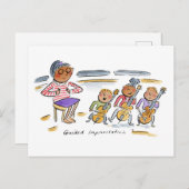 geleide improvisatie briefkaart (Voorkant / Achterkant)