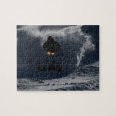 Geleide landingspuzzel legpuzzel (Horizontaal)