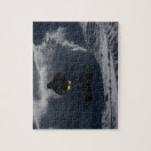 Geleide landingspuzzel legpuzzel (Verticaal)