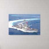 GELEIDE RAKET DESTROYER - DDG-110 32x48 Canvas Afdruk (Voorkant)